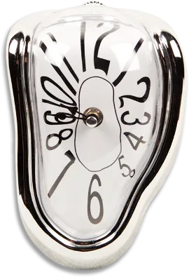 A melting clock